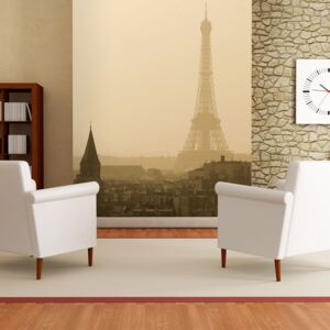 Bimago Fototapet - Panoramic views of Paris 200x154 cm