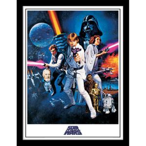Star Wars: A New Hope - One Sheet Afiș înrămat