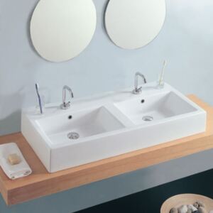 Chiuveta baie Bathroom sink Well Due Ceramica Althea