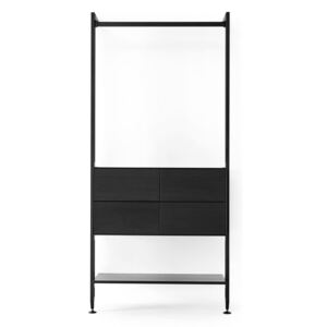 Mobilier pentru coridor Edge by Hammel, negru