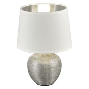 Trio LUXOR R50621089 veioze, lampi de masă argintiu ceramică excl. 1 x E14, max. 40W IP20
