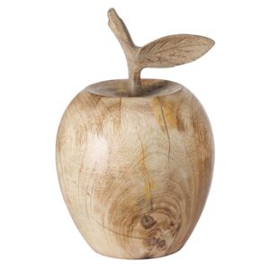 Decoratiune maro din lemn de mango 18 cm Wumel Boltze