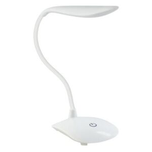 Lampă de masă reglabilă, alimentată cu baterie încărcabilă, 18 LED-uri, alb (5016)