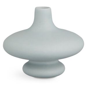 Vază din ceramică Kähler Design Kontur, înălțime 14 cm, gri albastru