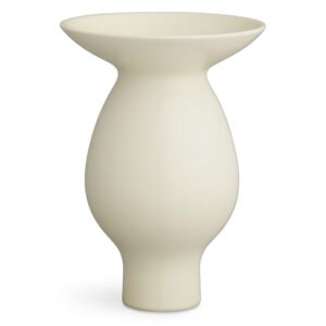 Vază din ceramică Kähler Design Kontur, înălțime 25 cm, crem