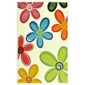 Covor Floral MixFlora, Multicolor, 67x120