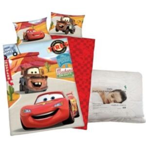 Set lenjerie de pat Cars pentru copii de grădiniță (new)