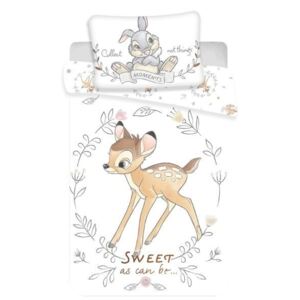 Lenjerie de pat Bambi pentru copii de grădiniță (sweet)