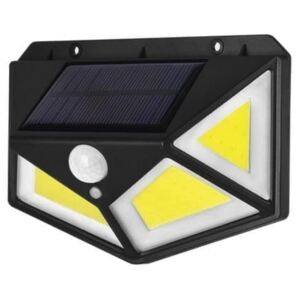 Lampa Ultra COB 100 LED COB Solare cu senzor de miscare si lumina 3 moduri ILUMINARE