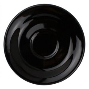Farfurioara neagra din ceramica 12,5 cm Litho Aerts