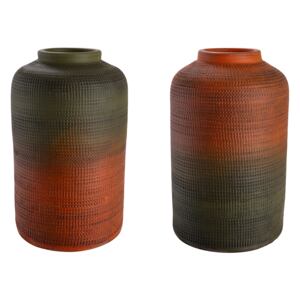 Set 2 vaze ETHNO, ceramica, 14 x 21 cm
