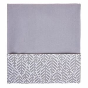 Womar Pătură de bumbac pentru copii Velvet gri, 75 x 100 cm