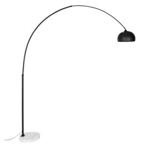 Lampă modernă cu arc negru cu reglabil alb - XXL