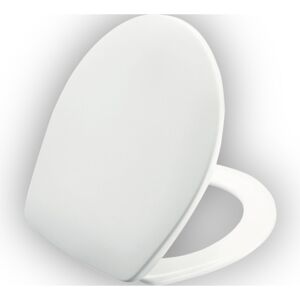Capac WC PRESSALIT 3000, închidere simplă, alb 41-45x36,8 cm