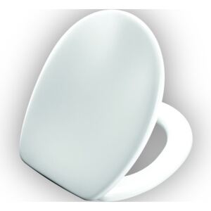 Capac WC PRESSALIT T 2, închidere lentă, alb 44x37 cm