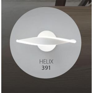Aplica LED Kelektron Helix, 8W, alb