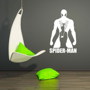 GLIX Avengers Spider Man - autocolant de perete Alb 120x75 cm