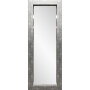 Oglinda dreptunghiulara cu rama din MDF argintie Andrea 60x160 cm