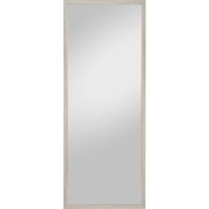 Oglinda dreptunghiulara cu rama din MDF bej Kathi 66x166 cm