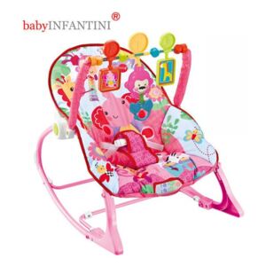 BabyInfantini - Balansoar 2 in 1 Lion Pink