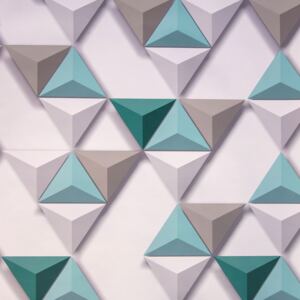 Tapet 3D Hexagone L57504