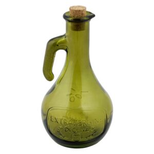 Olivieră din sticlă reciclată Ego Dekor Olive, 500 ml, verde