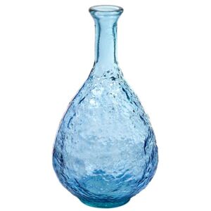Vaza albastra din sticla 21 cm Rustic Santiago Pons