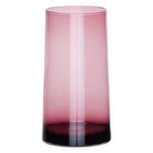 Vaza roz din sticla 16 cm Style Hubsch