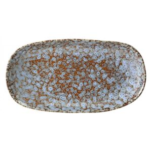 Platou albastru din ceramica 12x23 cm Paula Bloomingville