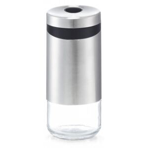 Shaker argintiu/transparent din inox si sticla 220 ml Spice Zeller