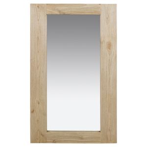 Oglinda cu rama din lemn 130x80 cm Clear Santiago Pons
