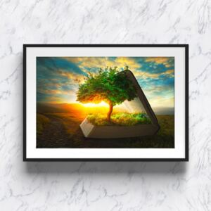 Rame - Tree of Wisdom 40 x 50 cm