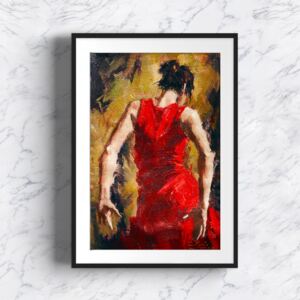 Rame - Tango woman 50 x 70 cm