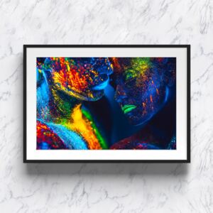 Rame - Neon Love 40 x 50 cm