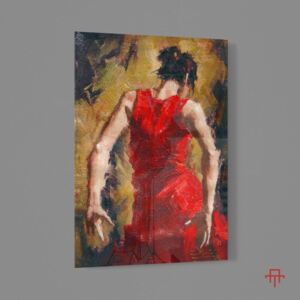 Sticla - Tango woman 70 x 100 cm
