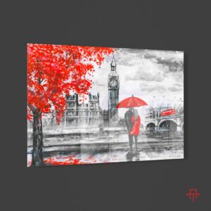 Sticla - Fall in London 90 x 120 cm
