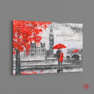 Canvas - Fall in London 70 x 100 cm