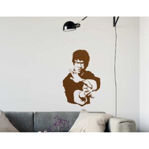 Bruce Lee - autocolant de perete Maro 60 x 90 cm