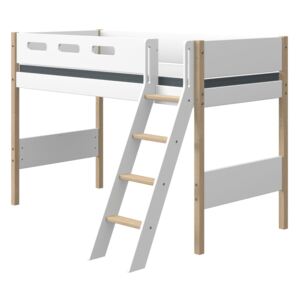 Pat inalt Flexa NOR H143cm, 90x200cm / Scara inclinata