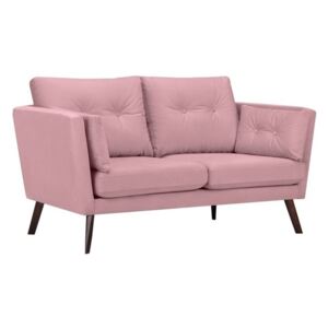 Canapea cu 2 locuri Mazzini Sofas Cotton, roz
