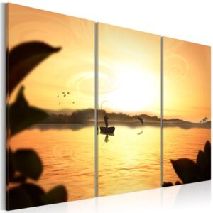 Tablou - Fisherman At Sunset 60x40 cm