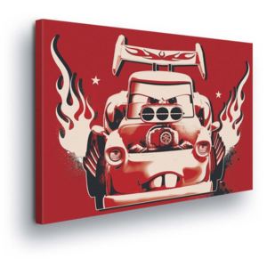 Tablou - Red Fire Disney Cars II 100x75 cm