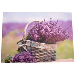 Tablou pe pânză cu levănțică Provence, 30 x 40 cm