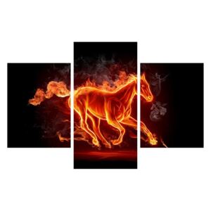 Tablou cu cal în foc (K011172K90603PCS)