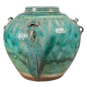 Vaza verde din ceramica Ariel Versmissen
