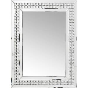 Oglindă de perete Kare Design Crystals LED, 80 x 60 cm