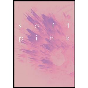 Poster DecoKing Explosion SoftPink, 50 x 40 cm