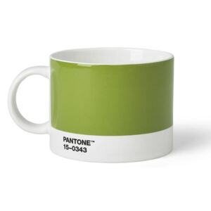 Cană pentru ceai Pantone 15-0343, 475 ml, verde
