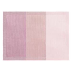 Suport pentru farfurie Tiseco Home Studio Jacquard, 45 x 33 cm, roz mov