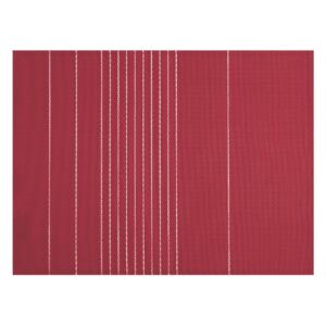 Șervet decorativ Tiseco Home Studio Stripe, 45 x 33 cm, roșu vișiniu